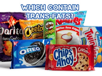 Trans-fats in processed food