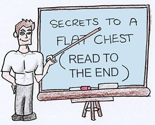 Secrets of how to lose chest fat