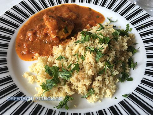 cauliflower-rice-and-chicken-curry